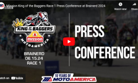 Video: Mission King Of The Baggers Race One Press Conference From Brainerd International Raceway